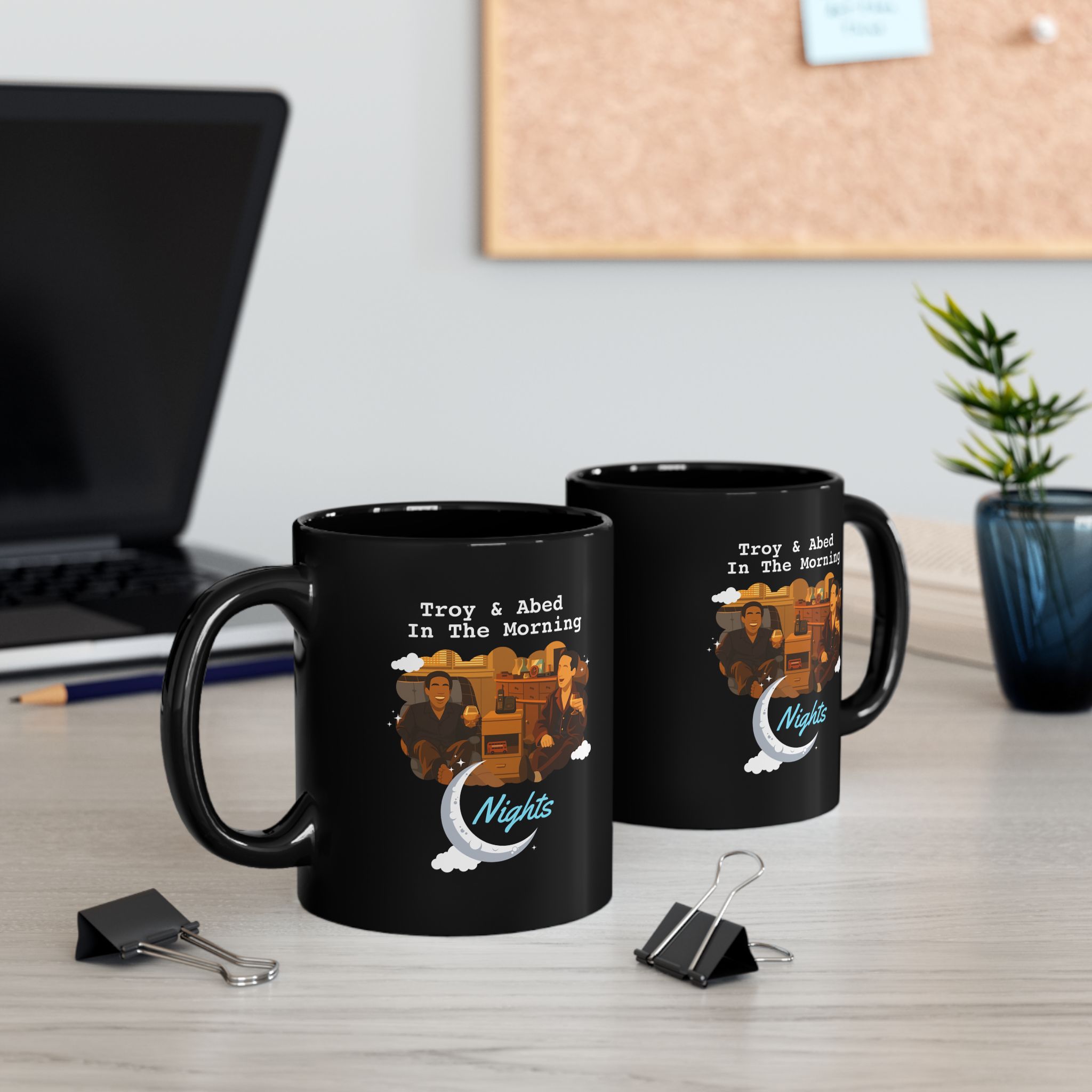 Troy & Abed in the Morning, Nights - Community Mug - Image 2
