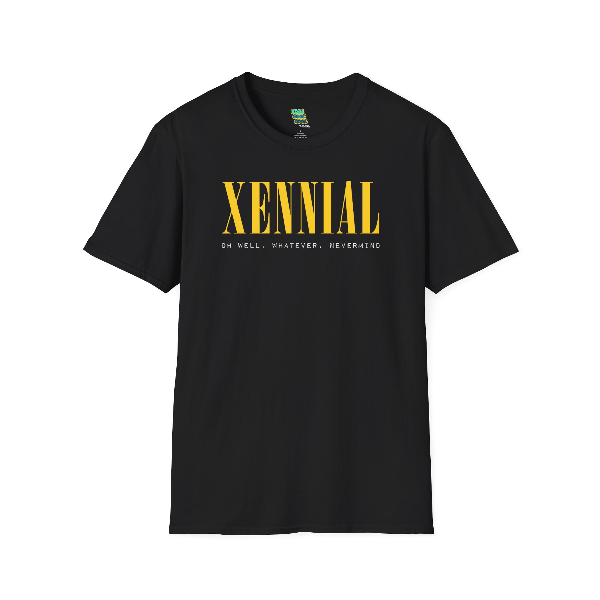Xennial Tee Black