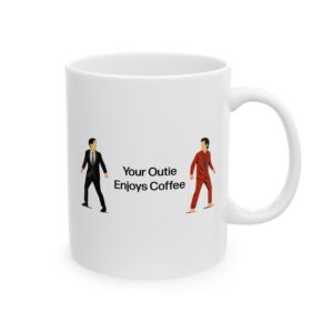 Your Outie Enjoys Coffee Severance Mug