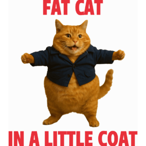Fat Cat in a Little Coat T-Shirt