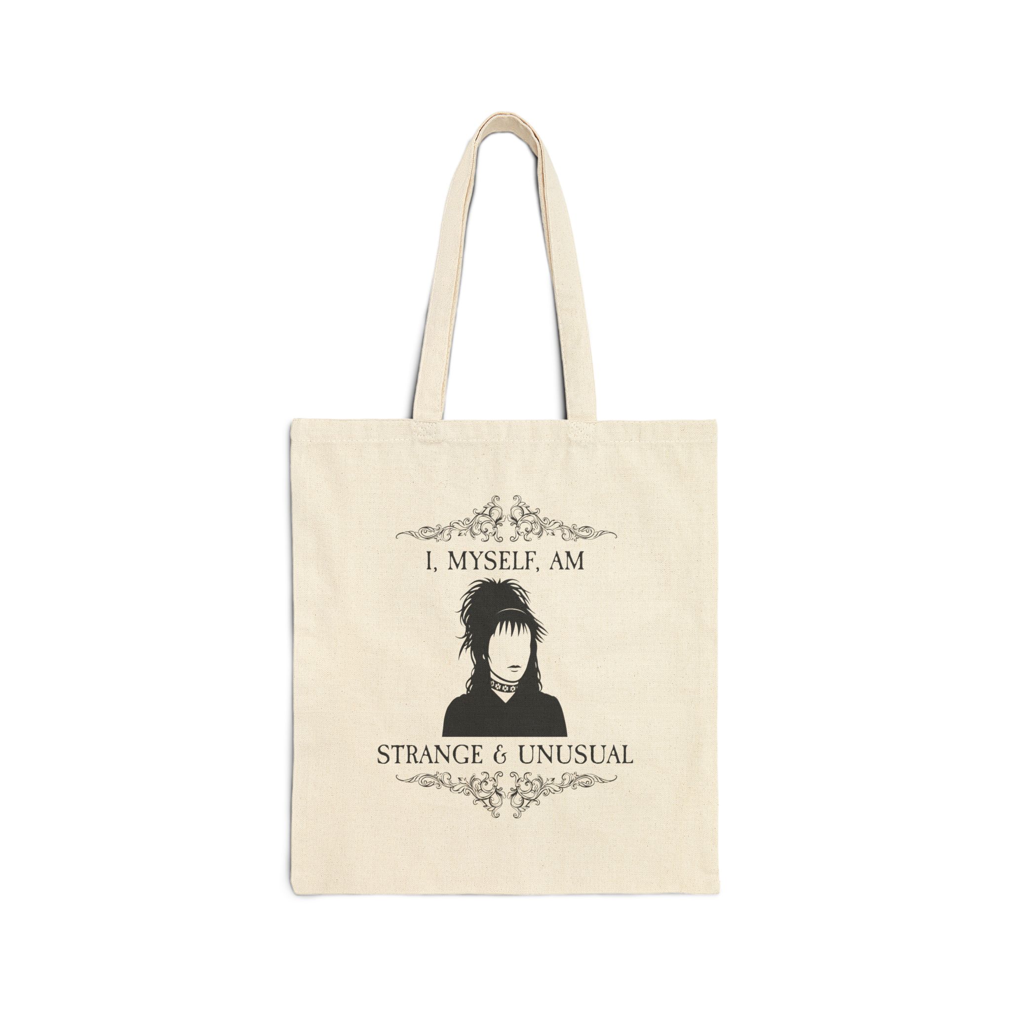 I Myself Am Strange And Unusual Tote Bag