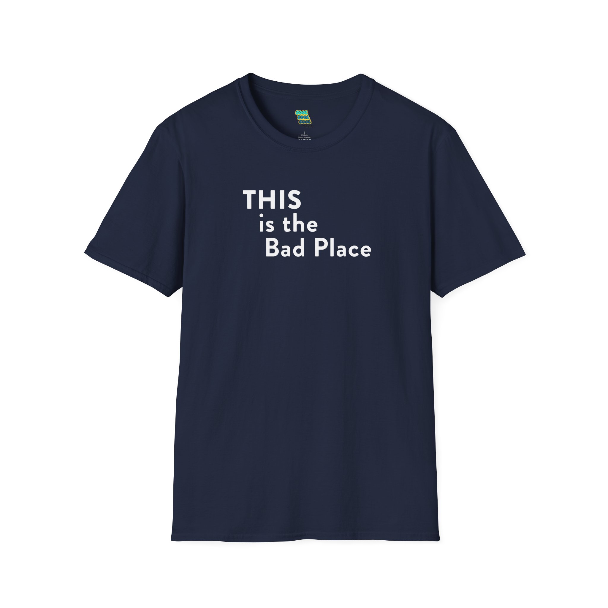 This is the Bad Place T-Shirt Navy