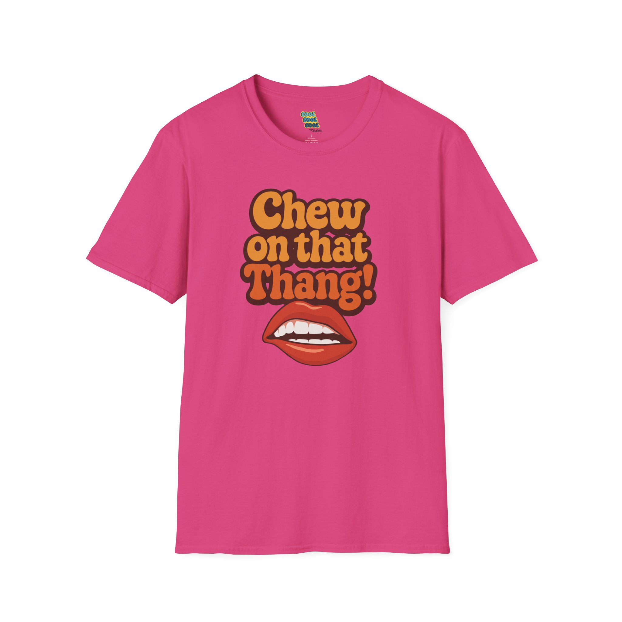 Chew on that Thang T-shirt Heliconia