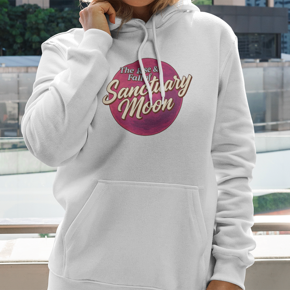 Sanctuary Moon Hoodie White