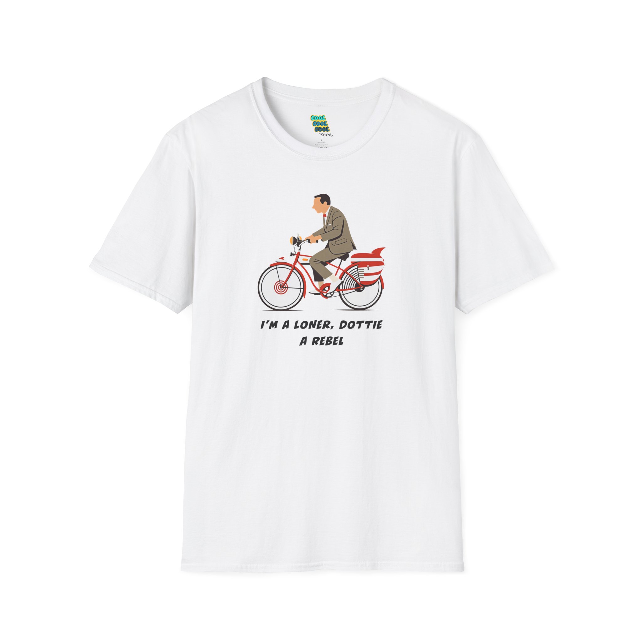 Pee-wee Herman Bike T-Shirt - Image 3