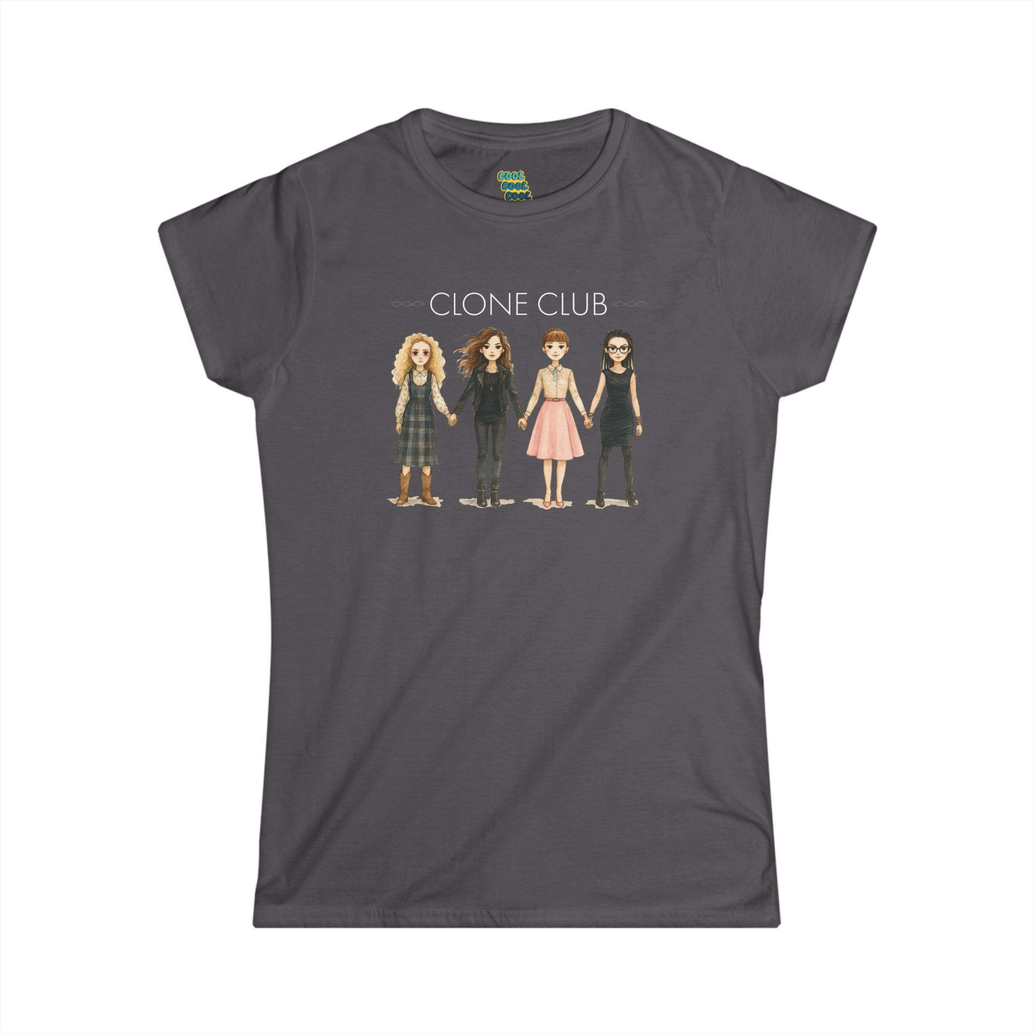 Clone Club T-Shirt Charcoal