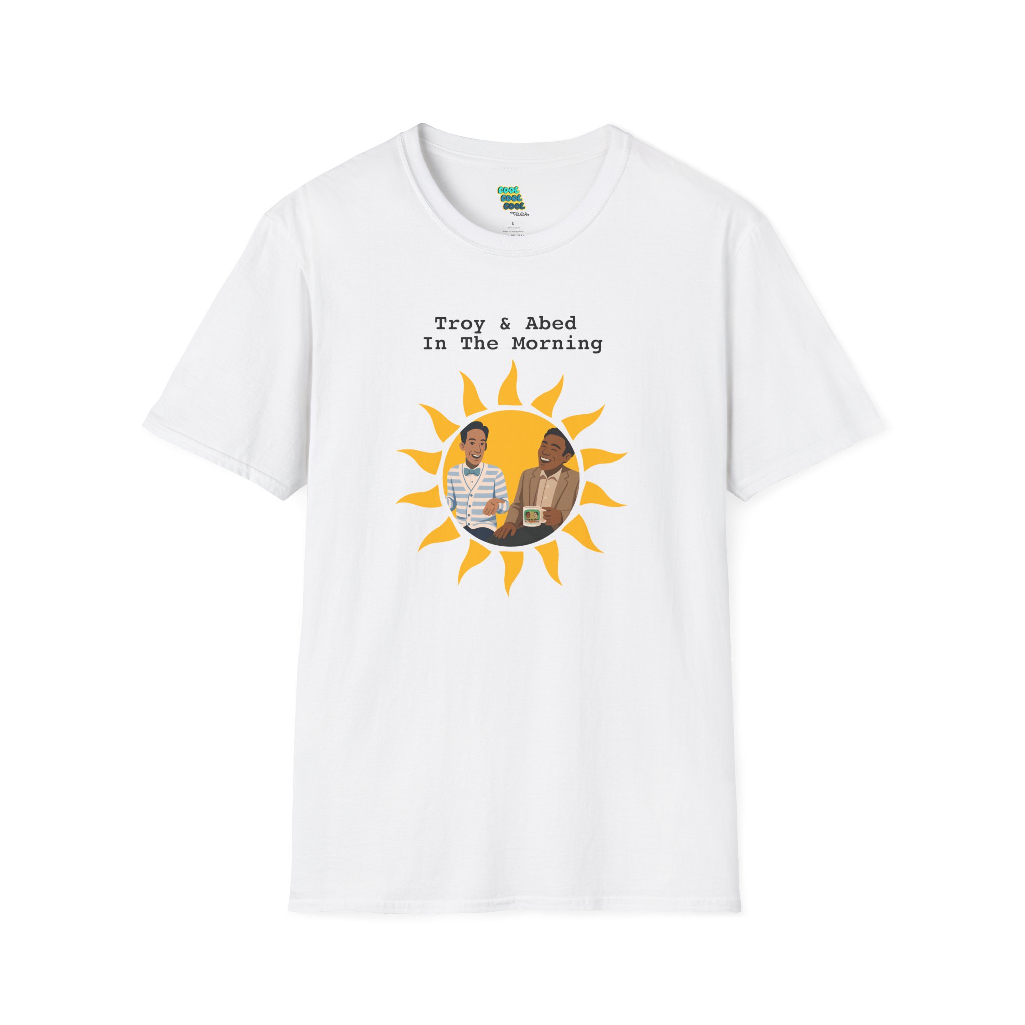 Troy and Abed in the Morning T-Shirt White