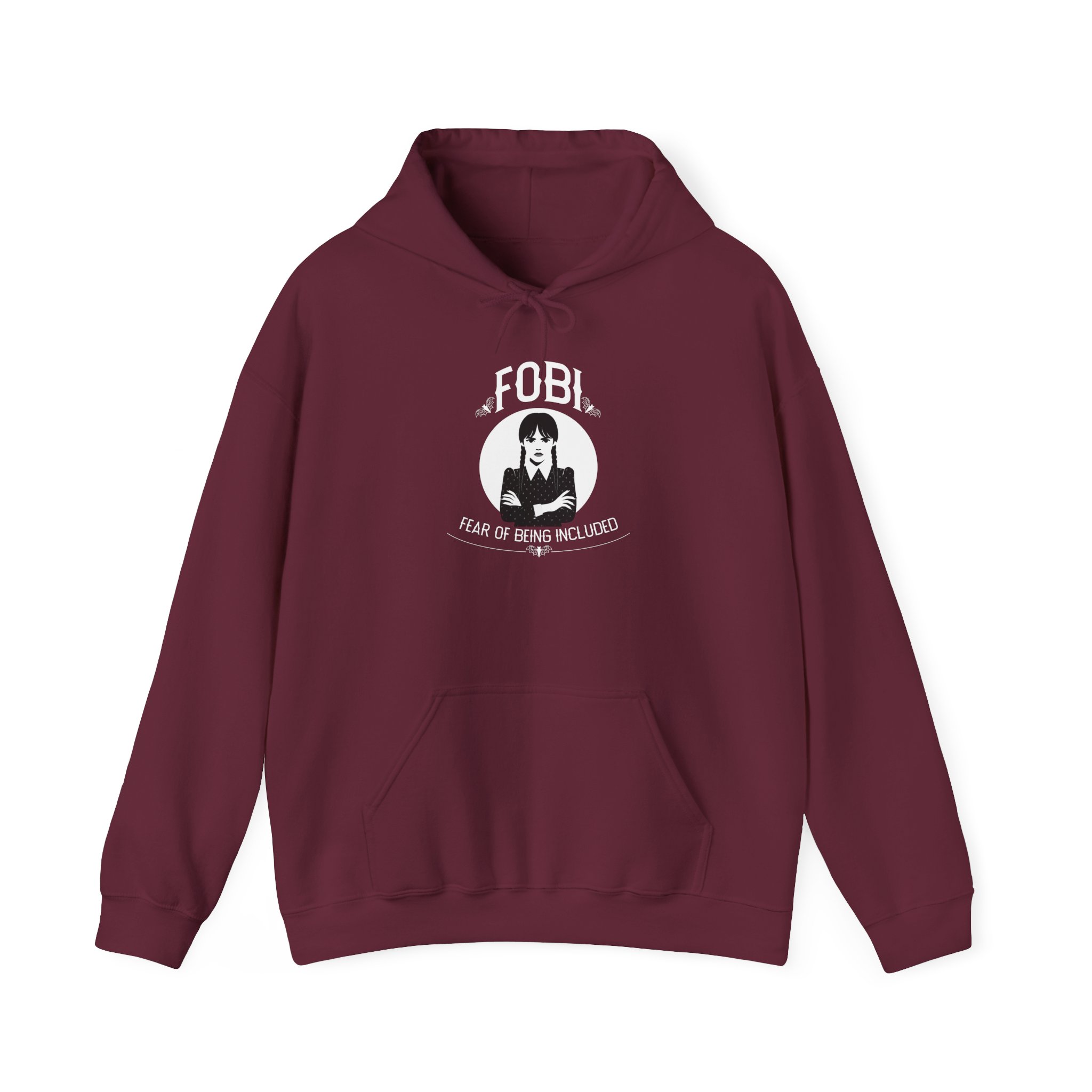 Wednesday Fear of Being Included - Maroon