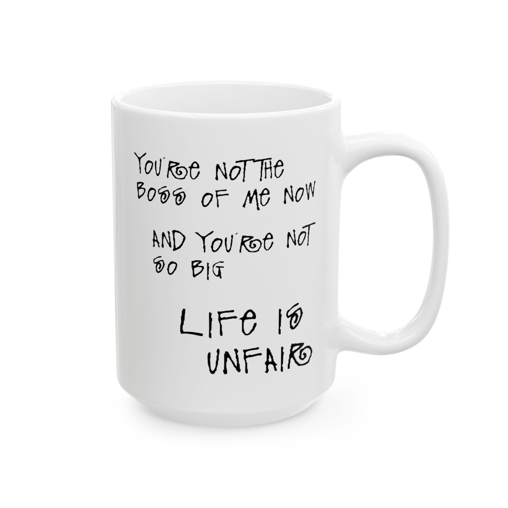 Malcolm in the Middle theme mug, 15oz right side