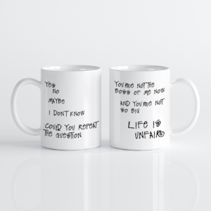 Malcolm in the Middle theme mug